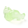 Luminous Resin Worm Ornament DJEW-R011-01B-02-2