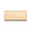 8Pcs Wood Box Storage Natural Mixed Gemstone Beads G-WH0010-04-3