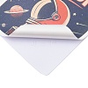 50Pcs PVC Waterproof Self-Adhesive Cartoon Space Series Picture Stickers STIC-Q008-01A-4