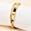 304 Stainless Steel Bangles BJEW-V004-01G-3