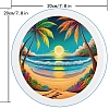 DIY Sunrise View with Voconut Trees Diamond Painting Kits PW-WG4FF68-01-5