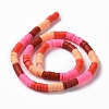 Handmade Polymer Clay Bead Strands CLAY-C003-02D-3