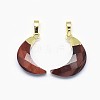 Natural Tiger Eye Pendants G-F584-E12-G-2