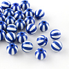 Strip Opaque Acrylic Beads SACR-R885-12mm-M-2