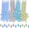 CREATCABIN 720~760Pcs 4 Colors 2-Hole Seed Beads SEED-CN0001-19B-1