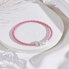 1Pc Cowhide Cord Braided Bracetlets for Men Women BJEW-LP0003-47D-3