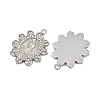 304 Stainless Steel Rhinestone Pendants RB-CBADC81-15P-01-2