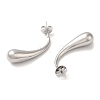 Non-Tarnish 304 Stainless Steel Stud Earrings EJEW-Z022-31P-2