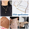 30Pcs 3 Colors Brass Connector Charms KK-PH0005-50-5