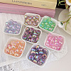 UV Plating Transparent Acrylic Beads OACR-N138-26-1