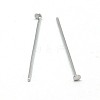 Non-Tarnish 316 Surgical Stainless Steel Flat Head Pins STAS-E023-0.6X30MM-P-1