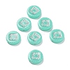 Opaque Acrylic Beads LS-OACR-G016-07D-1