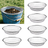 6Pcs 6 Styles Iron Mesh Garden Sieve TOOL-DL0001-05-1