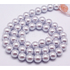 Eco-Friendly Dyed Glass Pearl Round Beads Strands HY-A002-6mm-RB004-1