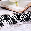 Hollow Lace Embossing Ribbon Tape DIY Sewing Wedding Decoration Accessories OCOR-WH0046-02-6