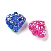 UV Plating Opaque Acrylic Pendants AC-CBA617C-02-2