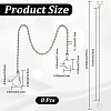304 Stainless Steel Toilet Damper Chain FIND-CN0001-91A-2