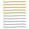 DICOSMETIC 20Pcs 2 Colors 201 Stainless Steel Snake Chain Tassel Big Pendants STAS-DC0013-96-1