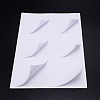 100Pcs Blank Printing Paper Adhesive Stickers DIY-WH0259-47-3