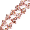 Handmade Bumpy Glass Beads Strands LAMP-F032-08C-1