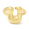 Brass Open Cuff Rings RJEW-U008-06U-G-2