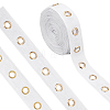 Cotton Herringbone Ribbons with Eyelet Rings OCOR-PH0005-36A-01-1