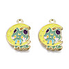 Alloy Enamel Pendants ENAM-N059-98-2