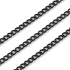 Ion Plating(IP) 304 Stainless Steel Curb Chains CHS-L001-59-0.6mm-B-1