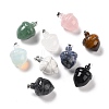 Natural & Synthetic Gemstone Pendants G-M393-01P-1