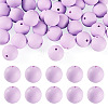 50Pcs Food Grade Eco-Friendly Silicone Beads SIL-TADJ0001-03C-2