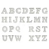 26Pcs Letter A~Z Alloy Lapel Pin Backs JEWB-CJZ0001-03P-1