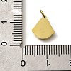 304 Stainless Steel Enamel Charms STAS-R153-07G-01-3