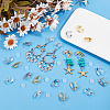 SOFPLATE 36Pcs 3 Colors Brass Clip-on Earring Findings KK-SP0001-07-4