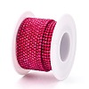 Iron Rhinestone Cup Chains CH-T006-05B-19-3
