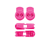 Resin Buttons and Tailfile Clip Set FIND-WH0152-523A-1