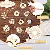 Unfinished Blank Wooden Slices for Painting Arts WOOD-CJC0011-16A-3