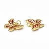 Brass Micro Pave Cubic Zirconia Pendants KK-E068-VB320-1-3