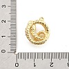 Brass Micro Pave Cubic Zirconia Pendants LS-KK-M321-01G-G02-3