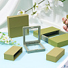 3 Bags 3 Styles Square Transparent PE Thin Film Suspension Jewelry Display Box CON-TA0001-38A-6