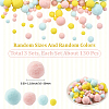 3 sets Polyester Ball Decoration DIY-SC0031-26F-2