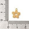 304 Stainless Steel Charms STAS-S144-03G-3