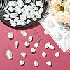 50Pcs 10 Styles ABS Plastic Imitation Pearl Beads KY-YW0002-30-5