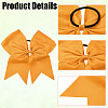 2Pcs Rubber Hair Ties MRMJ-SC0001-49C-3