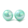 Iridescent ABS Plastic Beads RESI-Z015-03D-1