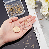 Geometric Charm Drop Earrings DIY Making Kit DIY-UN0002-98-2