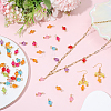 100Pcs Acrylic Pendants TACR-BM0001-07-4