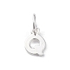 925 Sterling Silver Letter Charms LS-STER-C012-01S-Q-1