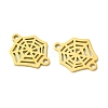 201 Stainless Steel Connector Charms STAS-U003-02G-2