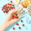 30Pcs 3 Styles Transparent Acrylic Pendants OACR-YW0003-48-5