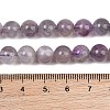 Natural Amethyst Beads Strands G-M445-8MM-01C-9